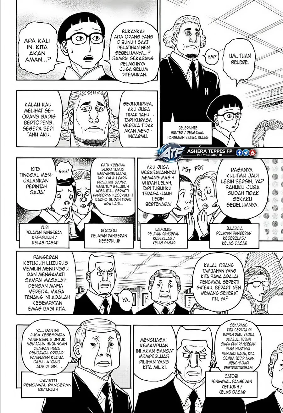 Hunter x Hunter Chapter 411 Gambar 11