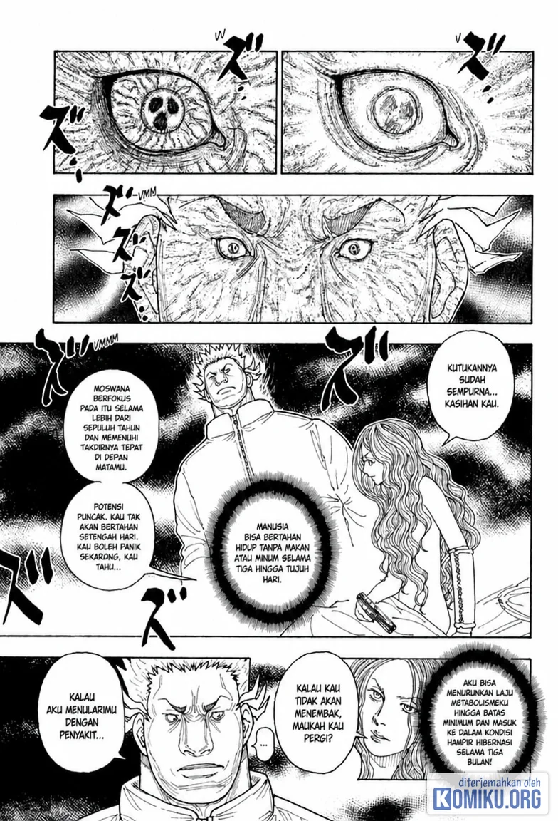Hunter x Hunter Chapter 416 Gambar 9