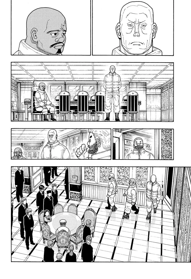 Hunter x Hunter Chapter 417 Gambar 9
