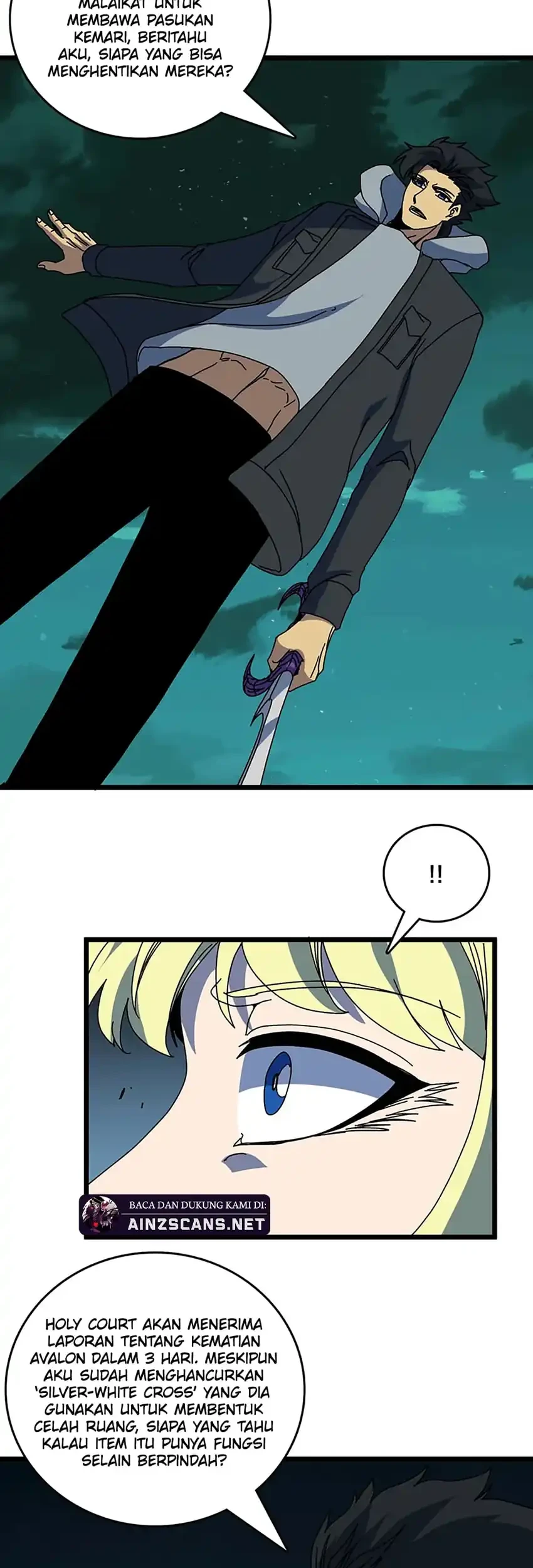 I Become Invincible Black Dragon Boss At The Start Chapter 100 Gambar 22