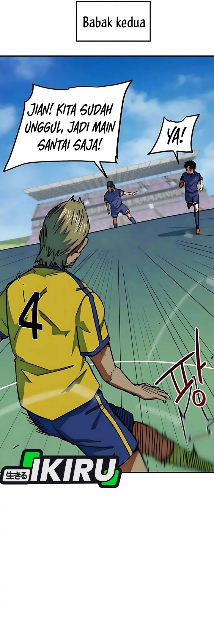 I’m Being Misunderstood as a Soccer Genius Chapter 48 Gambar 40