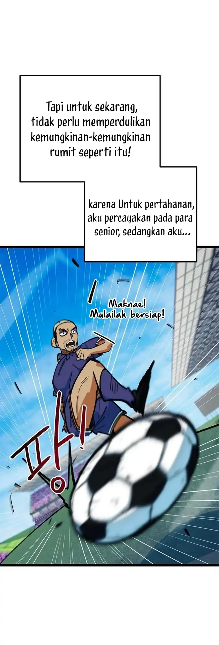 I’m Being Misunderstood as a Soccer Genius Chapter 86 Gambar 38