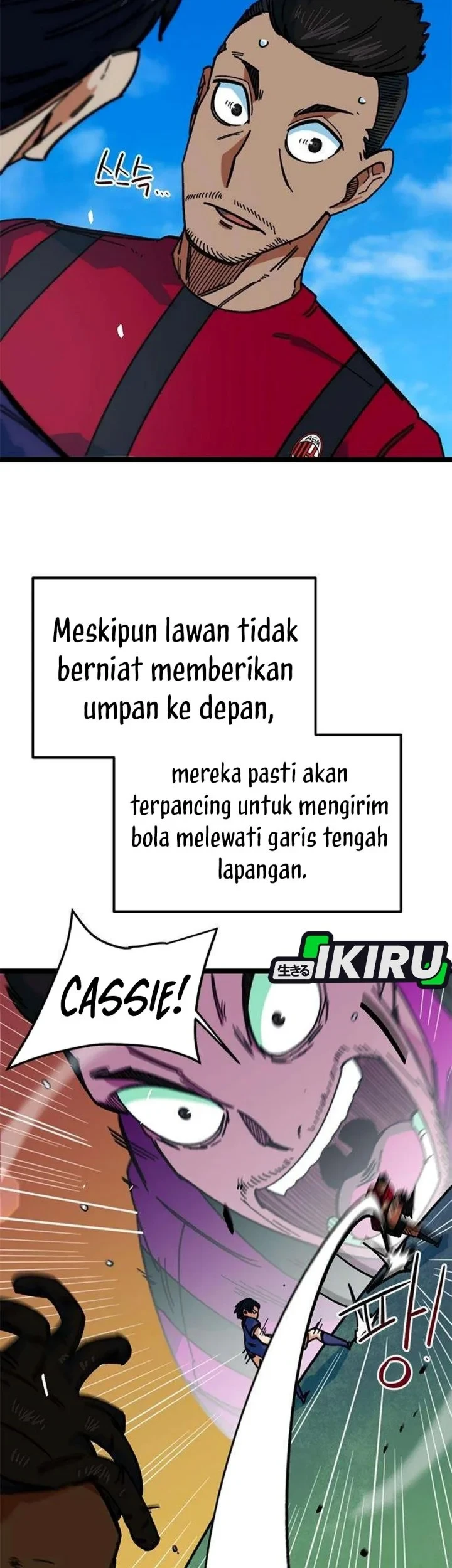 I’m Being Misunderstood as a Soccer Genius Chapter 87 Gambar 36