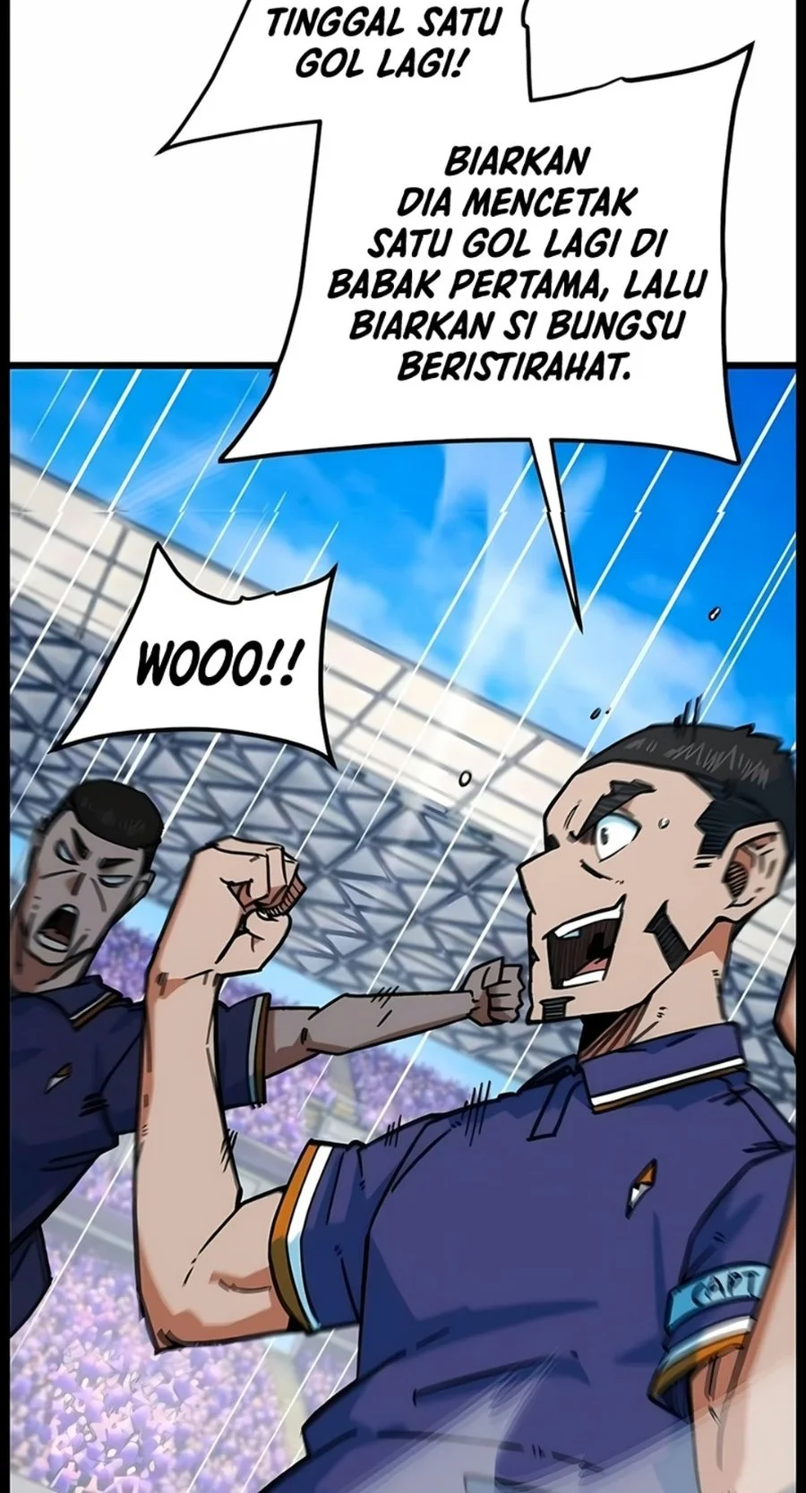 I’m Being Misunderstood as a Soccer Genius Chapter 90 Gambar 39