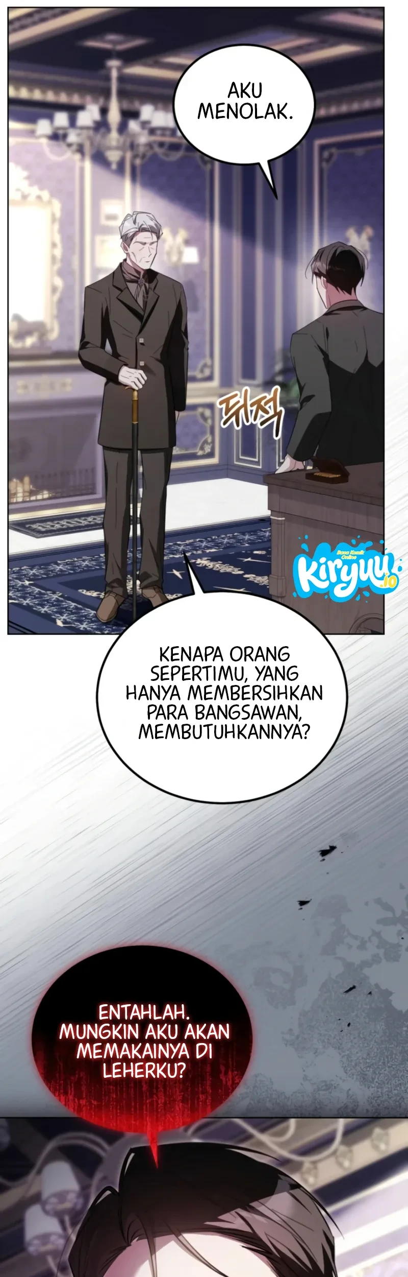 I Received a Request from the Villain Boss Chapter 27 Gambar 26
