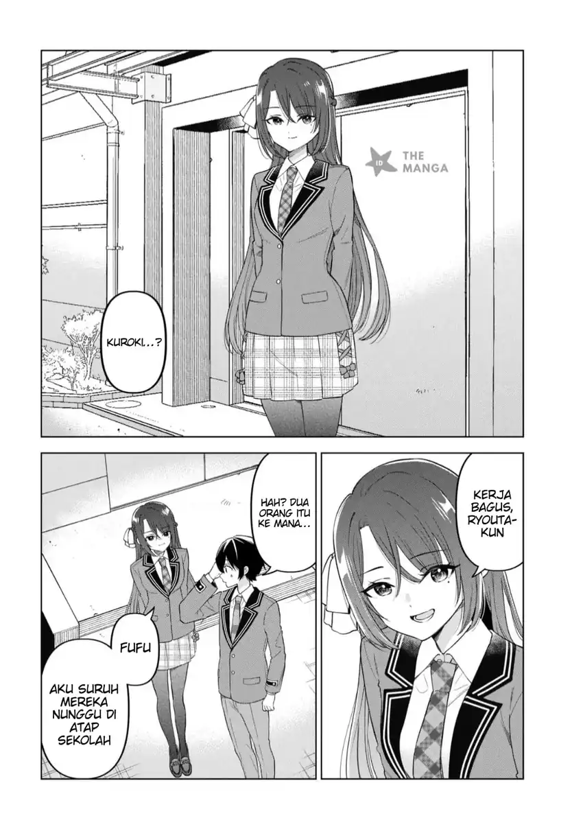 Inkyā no ore ga sekigae de S-kyū bishoujo ni kakomaretara himitsu no kankei ga hajimatta Chapter 13 Gambar 19
