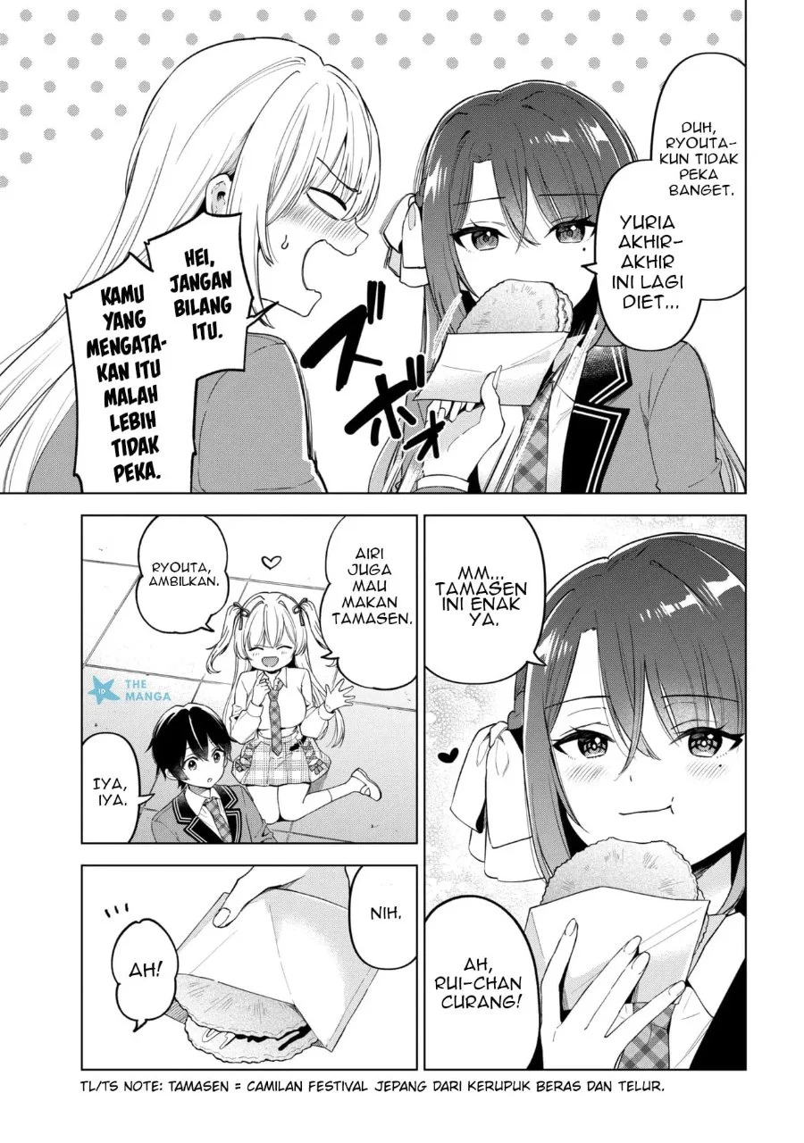 Inkyā no ore ga sekigae de S-kyū bishoujo ni kakomaretara himitsu no kankei ga hajimatta Chapter 14 Gambar 16