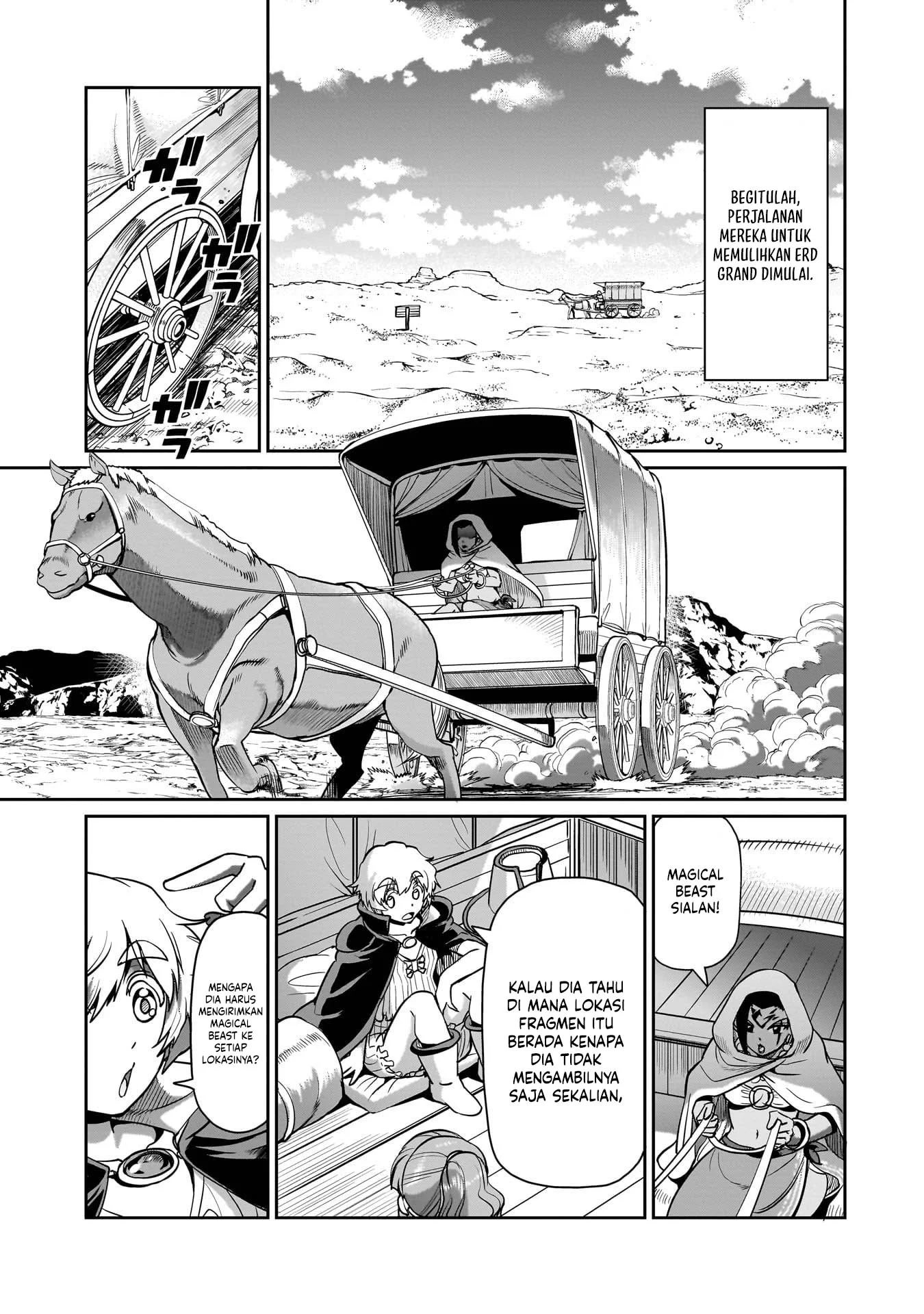 Isekai Shoukan Oji-san no Juumusou Life – Sabage Suki Salaryman wa Kaisha Owari ni Isekai e Chokki suru Chapter 63 Gambar 9