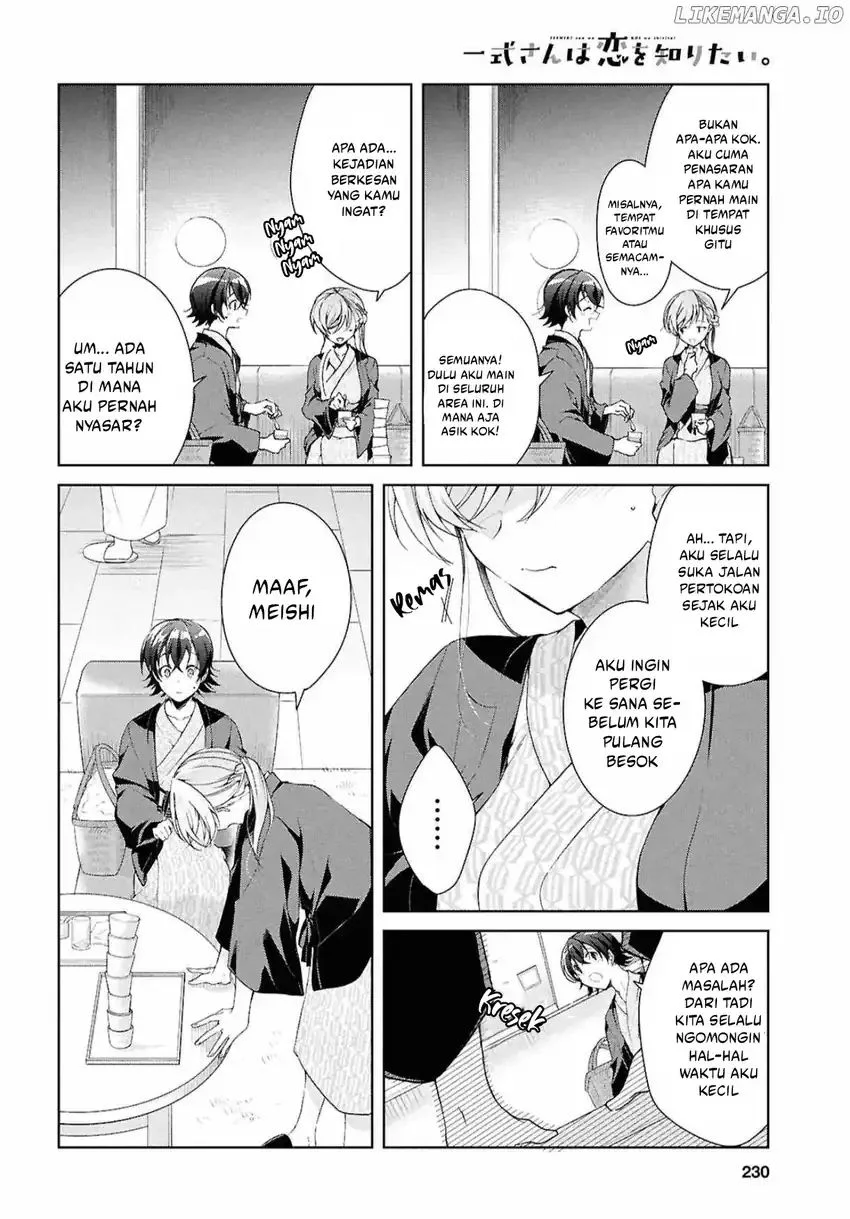 Isshiki-san wa Koi wo Shiritai Chapter 40 Gambar 15