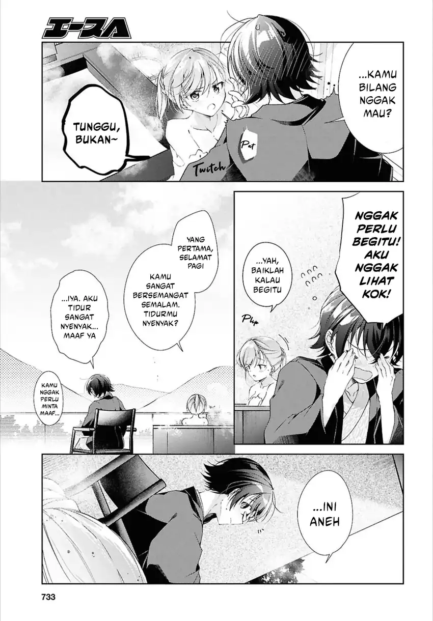 Isshiki-san wa Koi wo Shiritai Chapter 42 Gambar 13