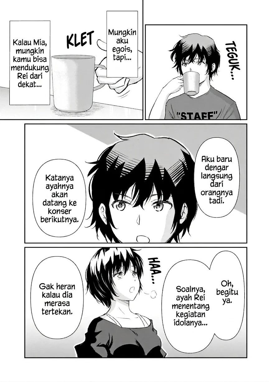 Isshou Hatarakitakunai Ore ga Classmate no Daininki Idol ni Natsukaretara Chapter 24 Gambar 16