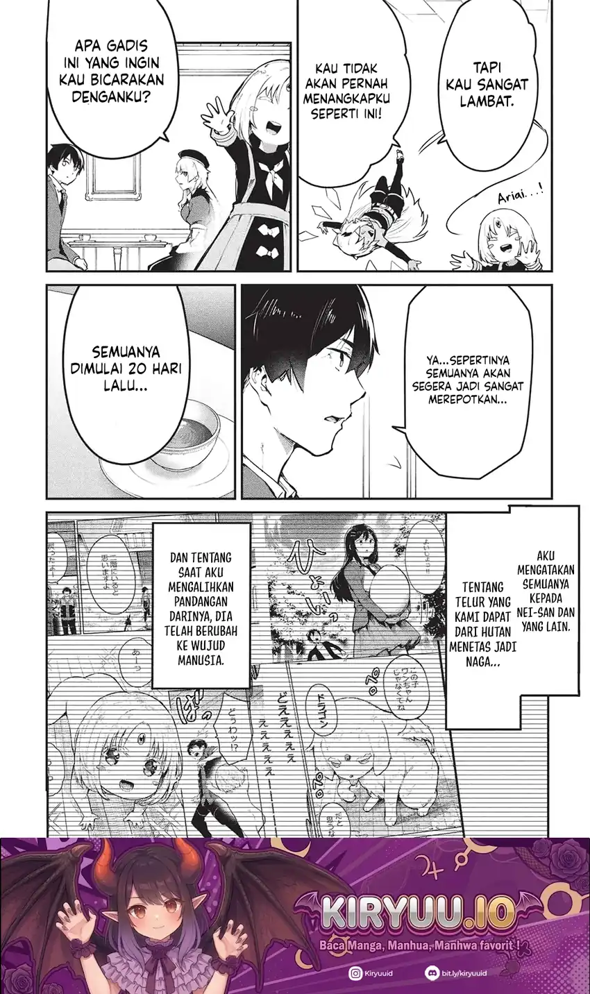 Itsu Demo Jitaku ni Kaereru Ore wa, Isekai de Gyoushoujin o Hajimemashita Chapter 61 Gambar 11