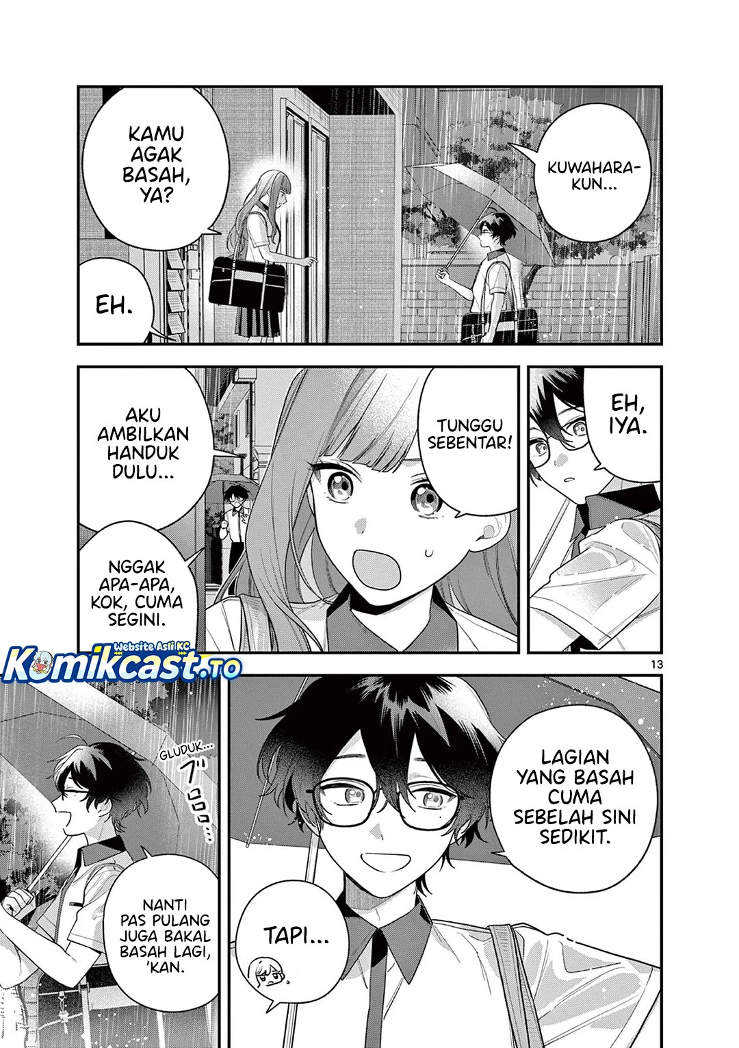 Janome-san wa Hohoemitai! Chapter 7 Gambar 14