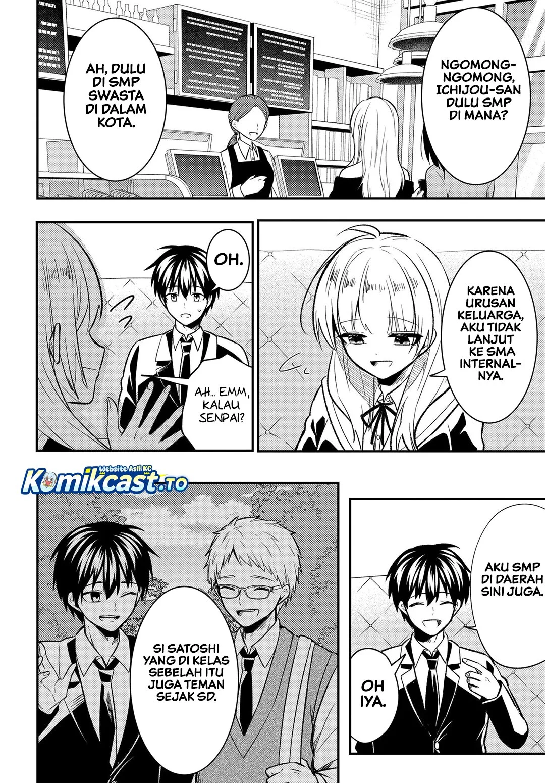 Jinsei Gyakuten Uwaki Sare, Enzai o Kiserareta Ore ga, Gakuen Ichi no Bishoujo ni Natsukareru Chapter 10.2 Gambar 9