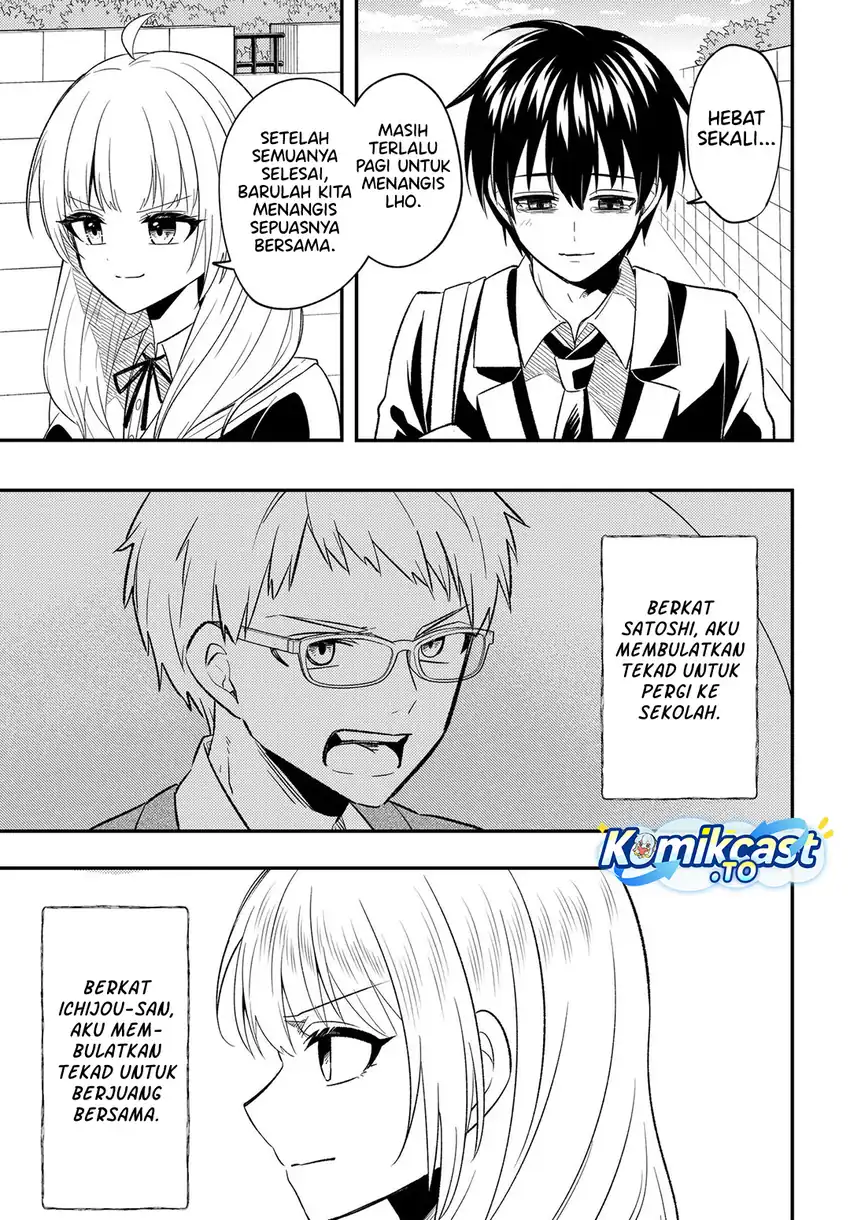 Jinsei Gyakuten Uwaki sare, Enzai wo Kiserareta Ore ga, Gakuen Ichi no Bishoujo ni Natsuka reru Chapter 7.1 Gambar 10
