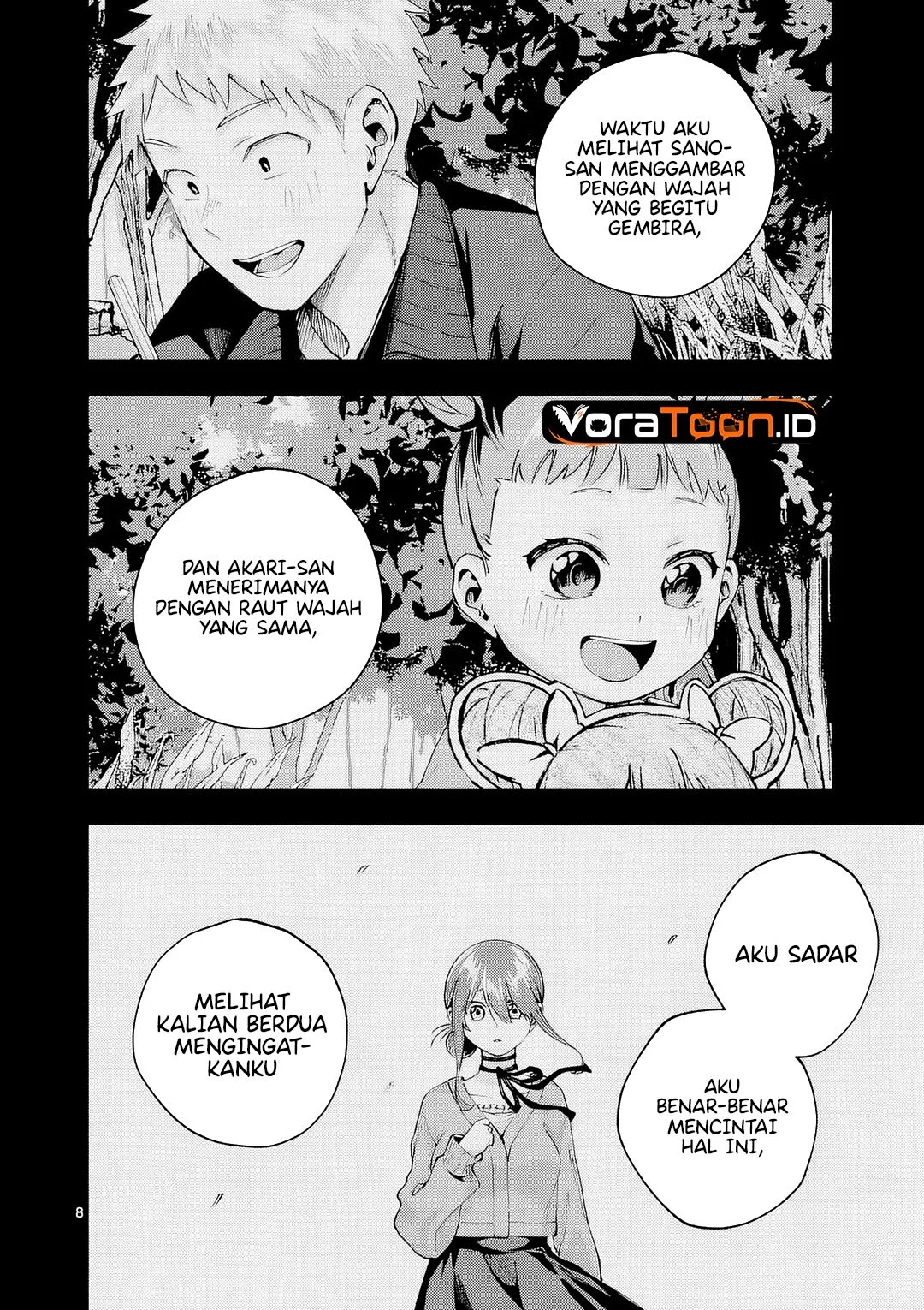 Kakushite Kisetsu wa Ao wo Shiru Chapter 7 Gambar 9