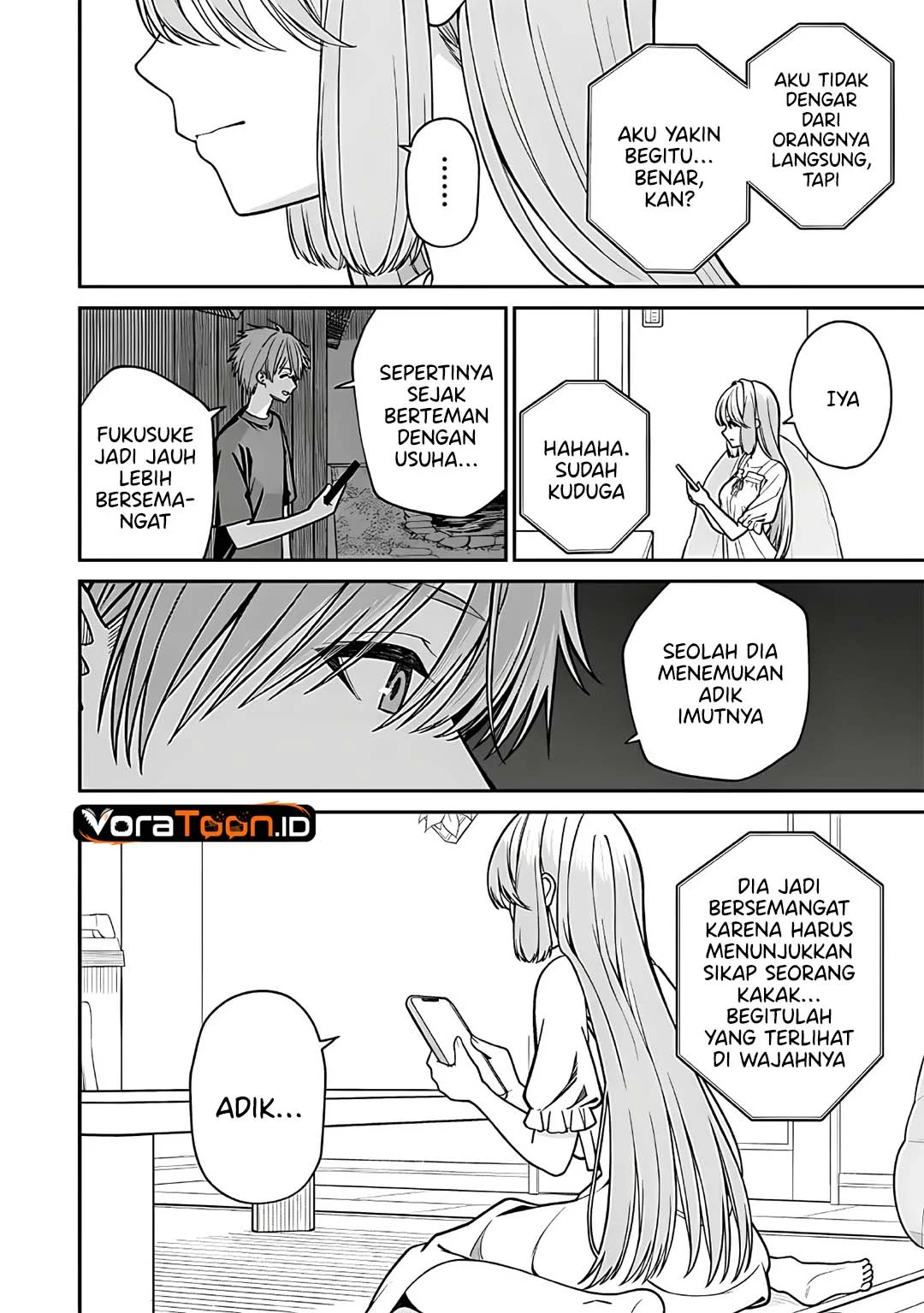 Kanojo ni shitai Joshi Ichii, no Tonari de Mitsuketa Amari-chan Chapter 11.5 Gambar 9