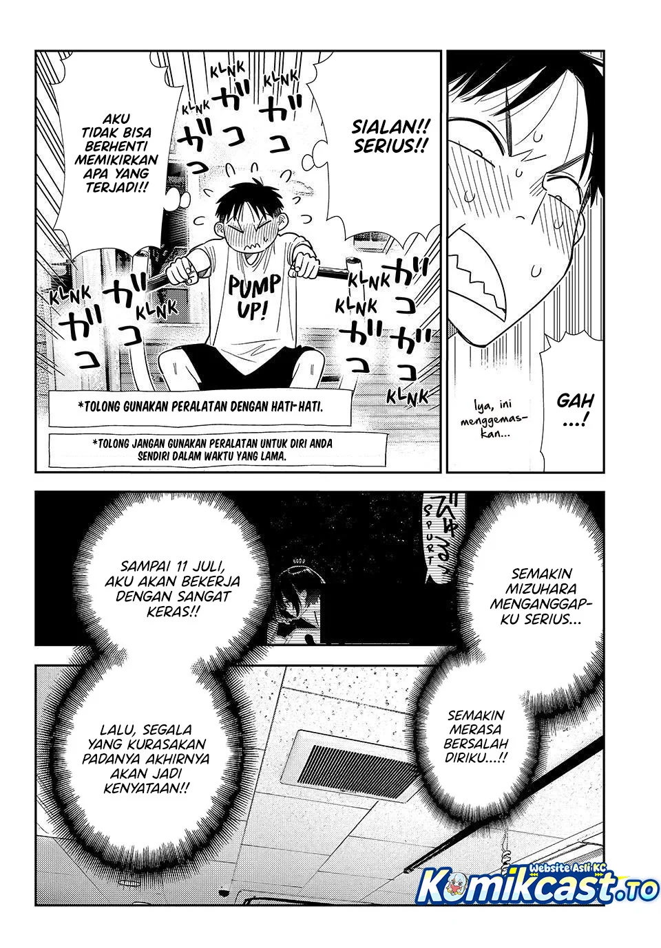 Kanojo Okarishimasu Chapter 410 Gambar 9