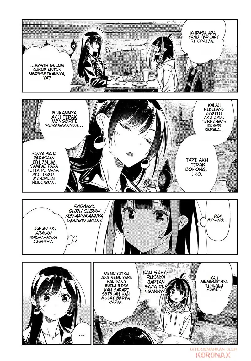 Kanojo Okarishimasu Chapter 414 Gambar 9