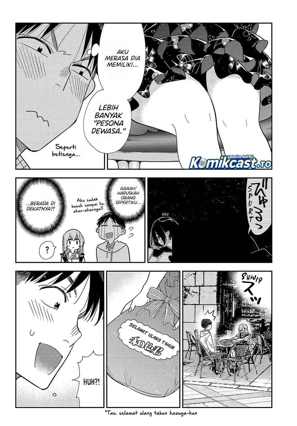 Kanojo Okarishimasu Chapter 419 Gambar 9