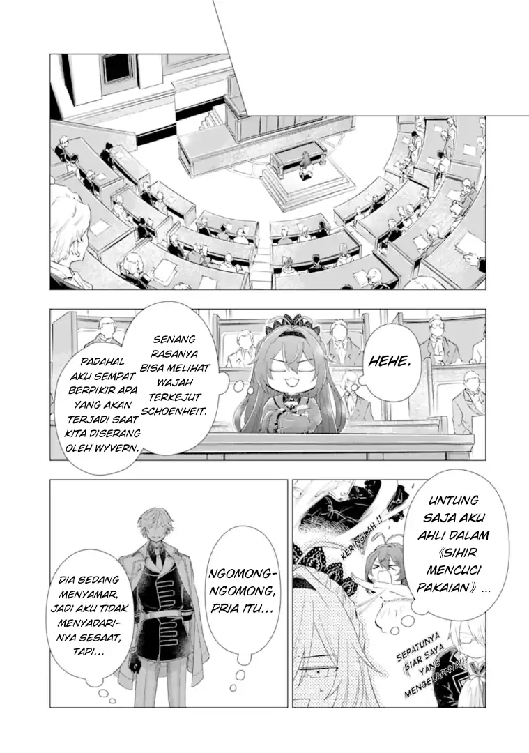 Kareinaru Akujo ni Naritai wa!: Aisare Tensei Shoujo wa, Tanoshii Nidome no Jinsei o Okurimasu Chapter 6 Gambar 15