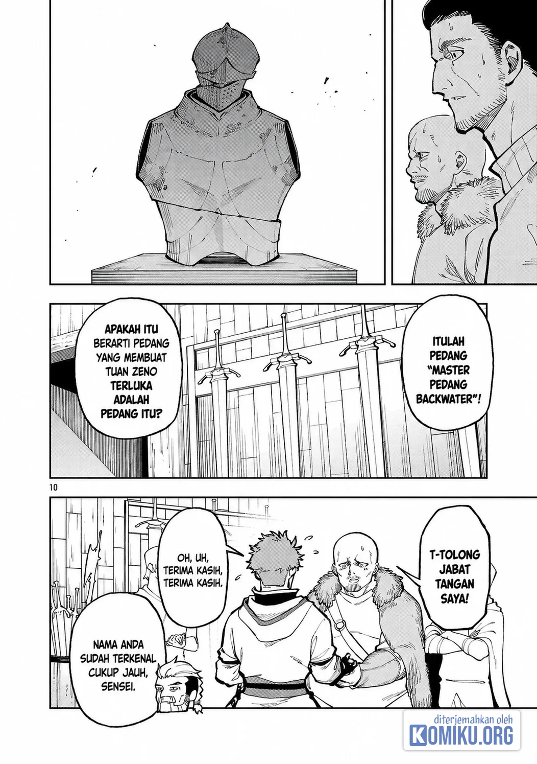 Katainaka no Ossan, Kensei ni Naru ~tada no inaka no kenjutsu shihan datta no ni, taisei shita deshi-tachi ga ore wo hottekurenai ken~ Chapter 40.1 Gambar 11