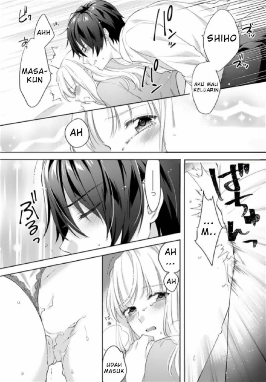 Kekkon made Ecchi wa Kinshi!?: Nengan no Shoya o Mukaeta Futari no Ohanashi. Chapter 4 Gambar 13