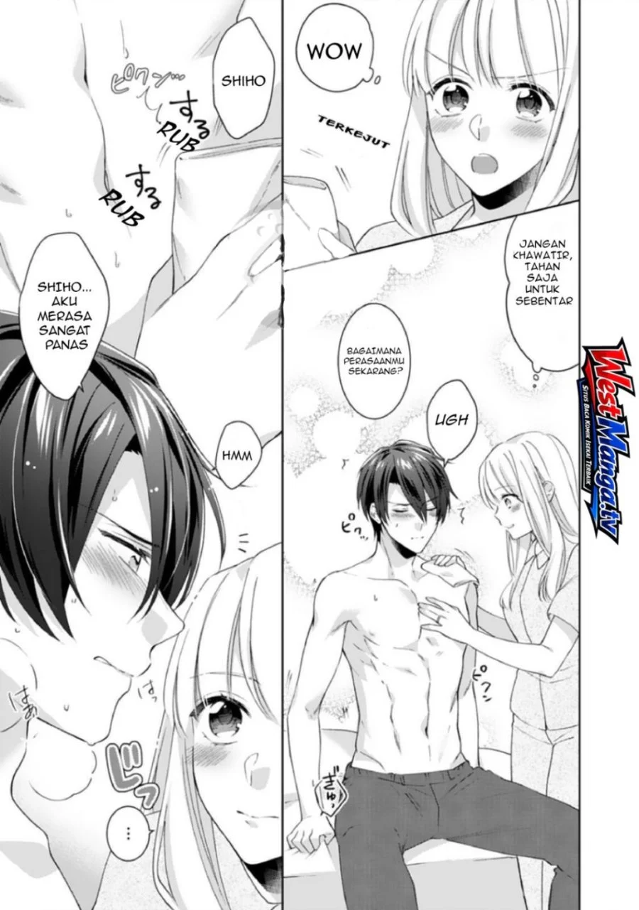 Kekkon made Ecchi wa Kinshi!?: Nengan no Shoya o Mukaeta Futari no Ohanashi. Chapter 7 Gambar 13
