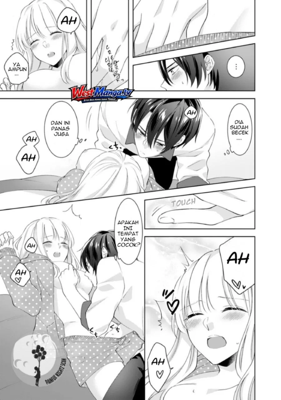 Kekkon made Ecchi wa Kinshi!?: Nengan no Shoya o Mukaeta Futari no Ohanashi. Chapter 8 Gambar 9