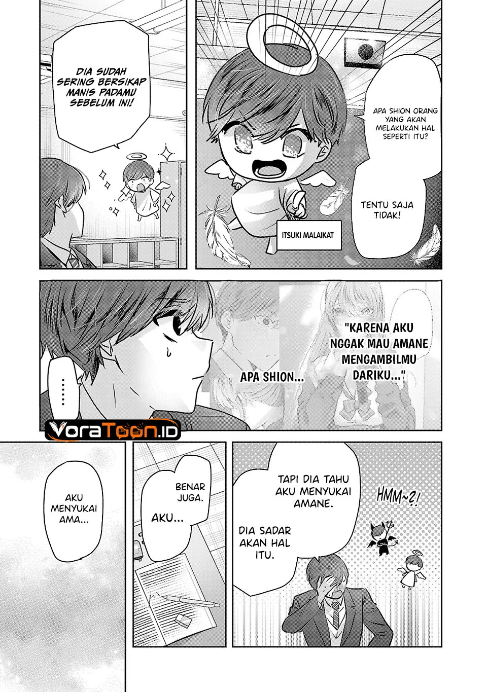 Kimi ni Koisuru Sanshimai Chapter 42 Gambar 12