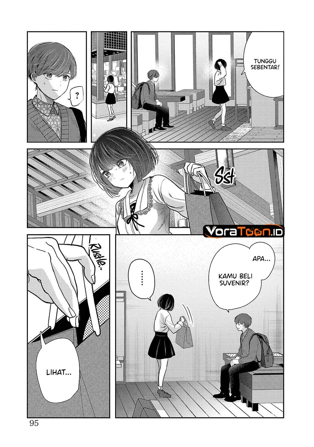 Kimi ni Koisuru Sanshimai Chapter 45 Gambar 12