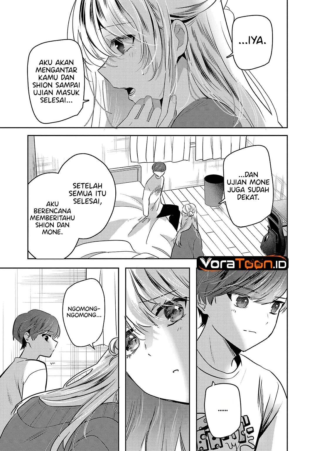 Kimi ni Koisuru Sanshimai Chapter 48 Gambar 12