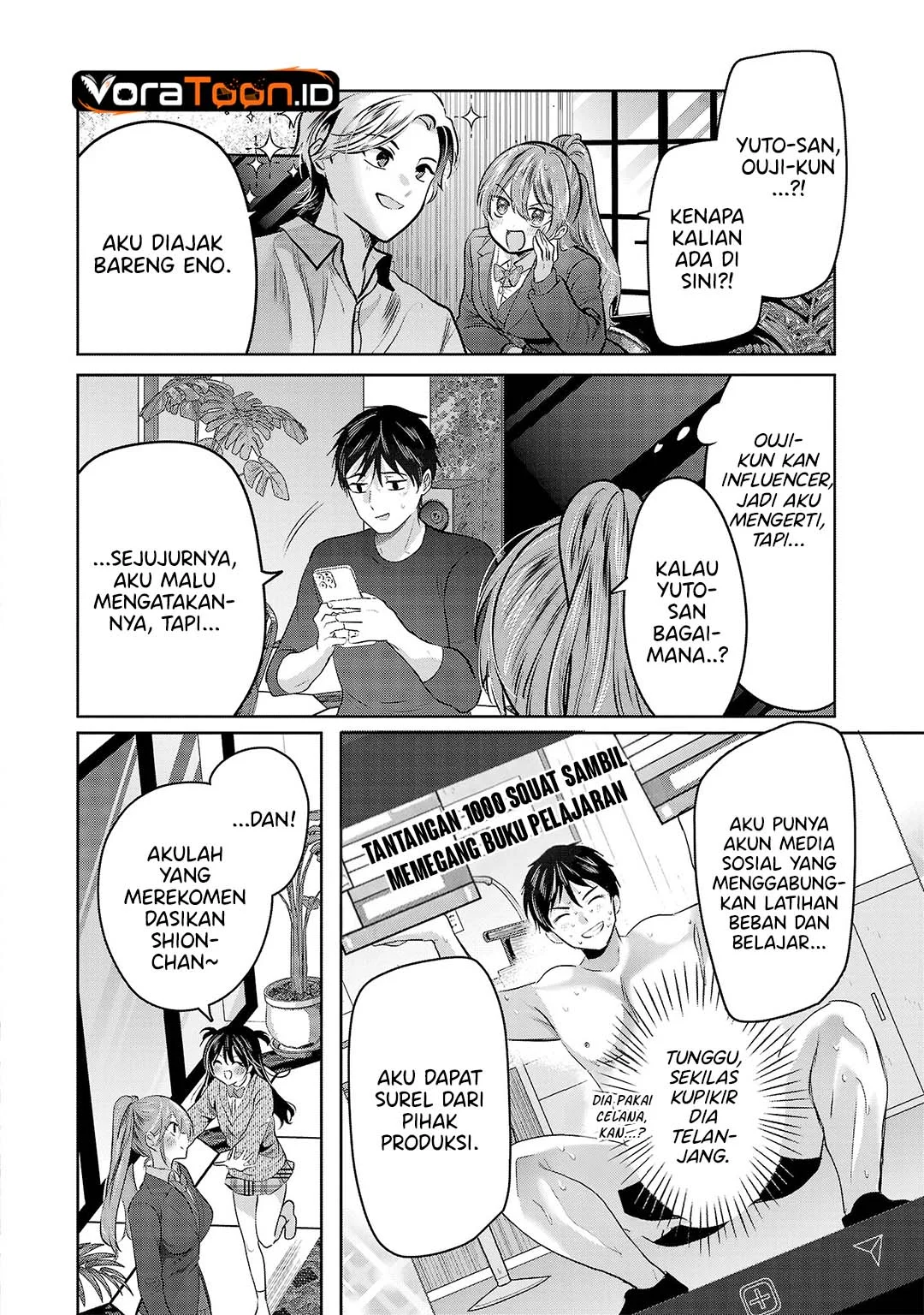 Kimi ni Koisuru Sanshimai Chapter 51 Gambar 9