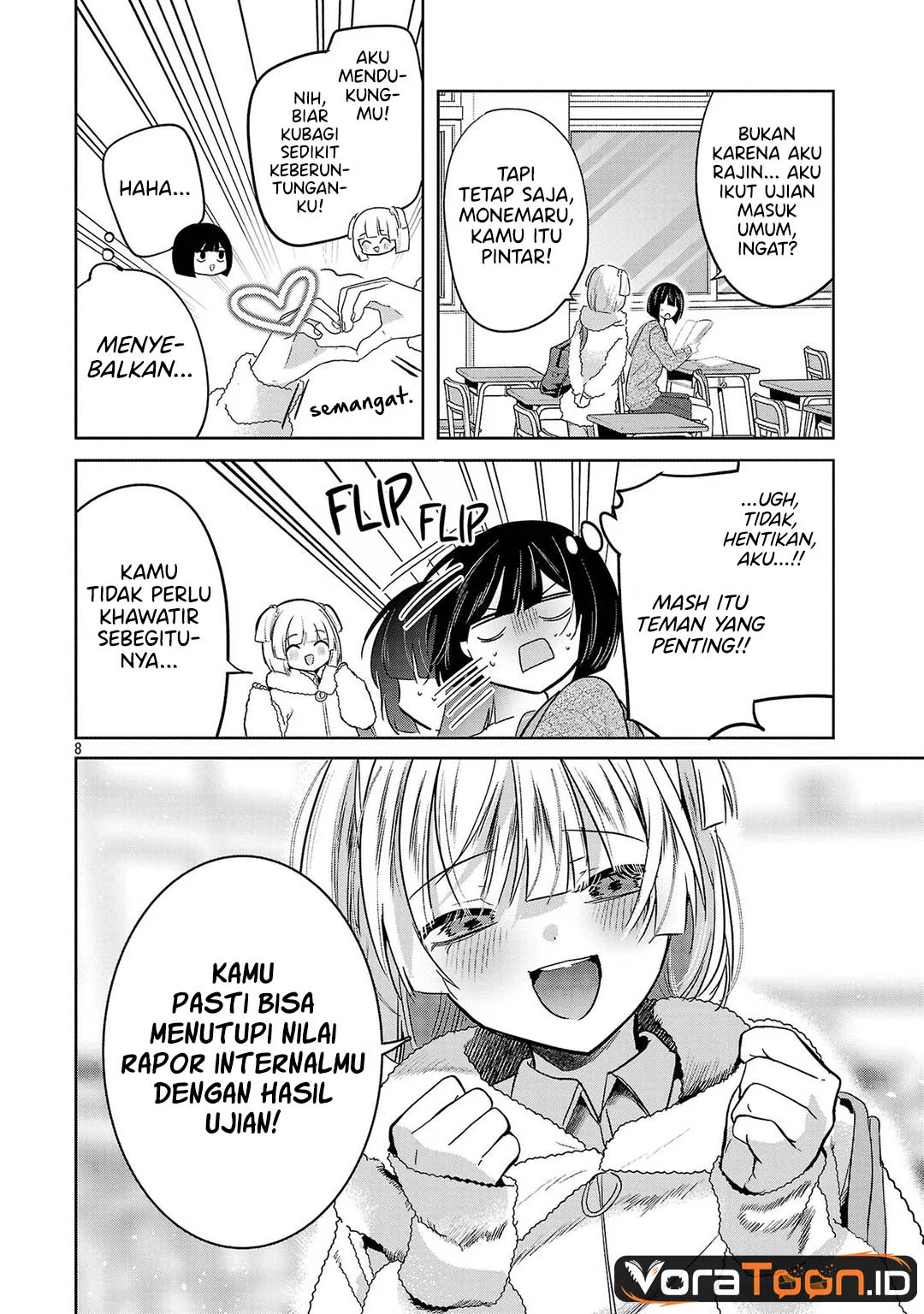 Kimi ni Koisuru Sanshimai Chapter 60 Gambar 9