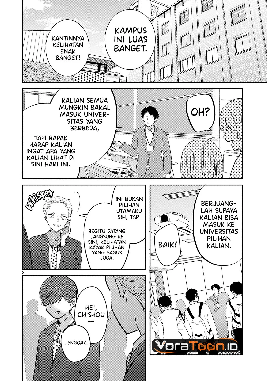 Kimi ni Koisuru Sanshimai Chapter 67 Gambar 9