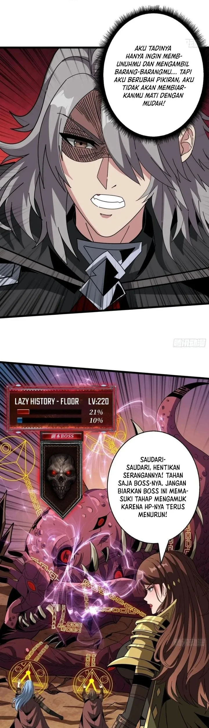 King Account At The Start Chapter 321 Gambar 17