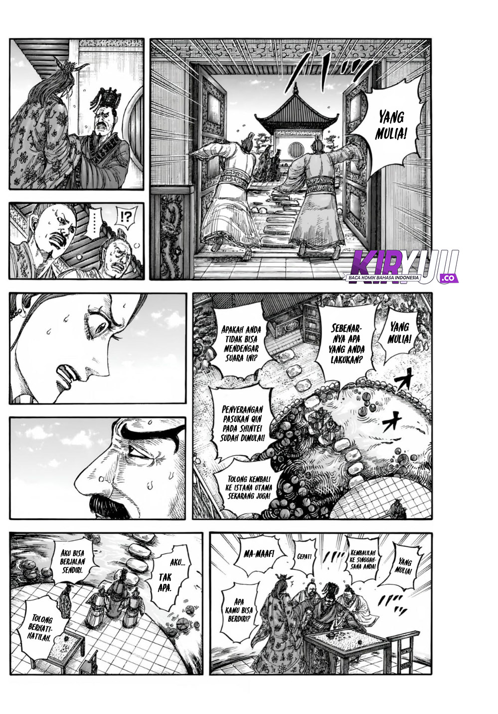 Kingdom Chapter 836 Gambar 9