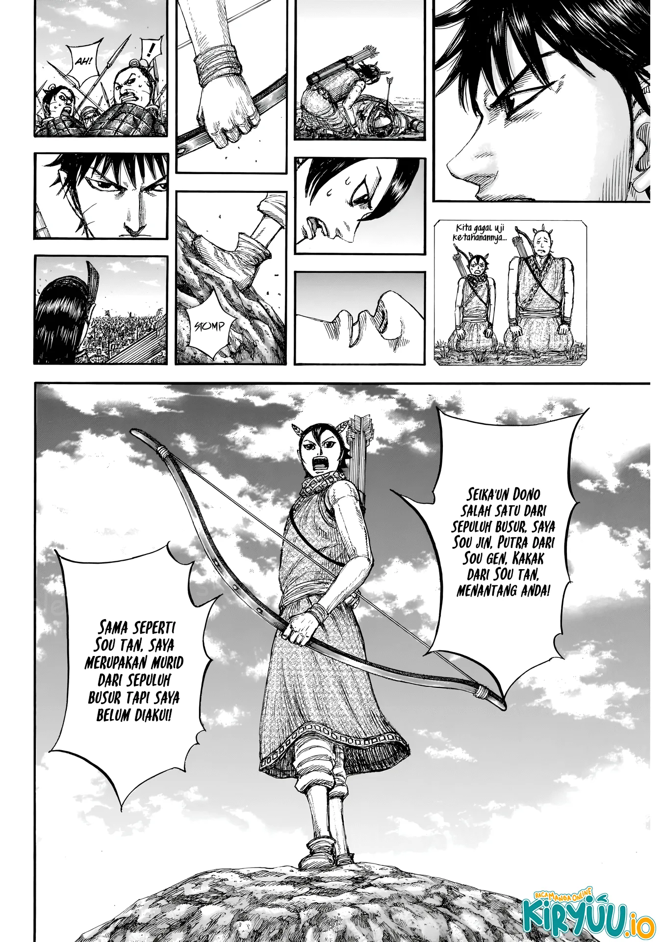 Kingdom Chapter 862 Gambar 9