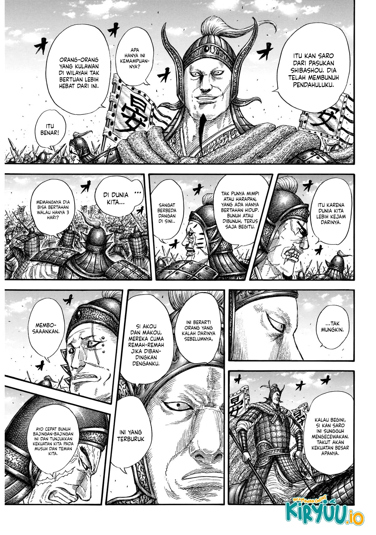 Kingdom Chapter 865 Gambar 9