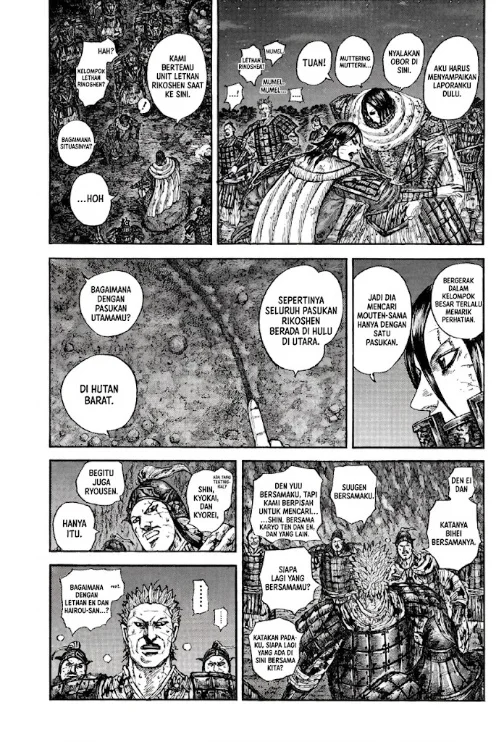 Kingdom Chapter 884 Gambar 9