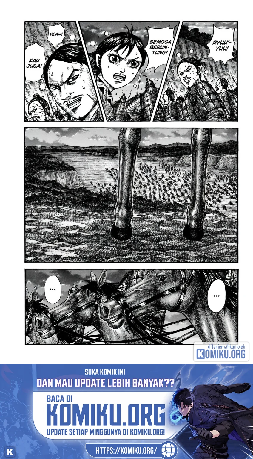 Kingdom Chapter 885 Gambar 9