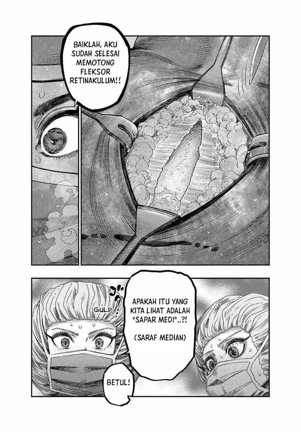 Koudou ni Hattatsu Shita Igaku wa Mahou to Kubetsu ga Tsukanai (THE ISEKAI DOCTOR) Chapter 34 - Halaman 20