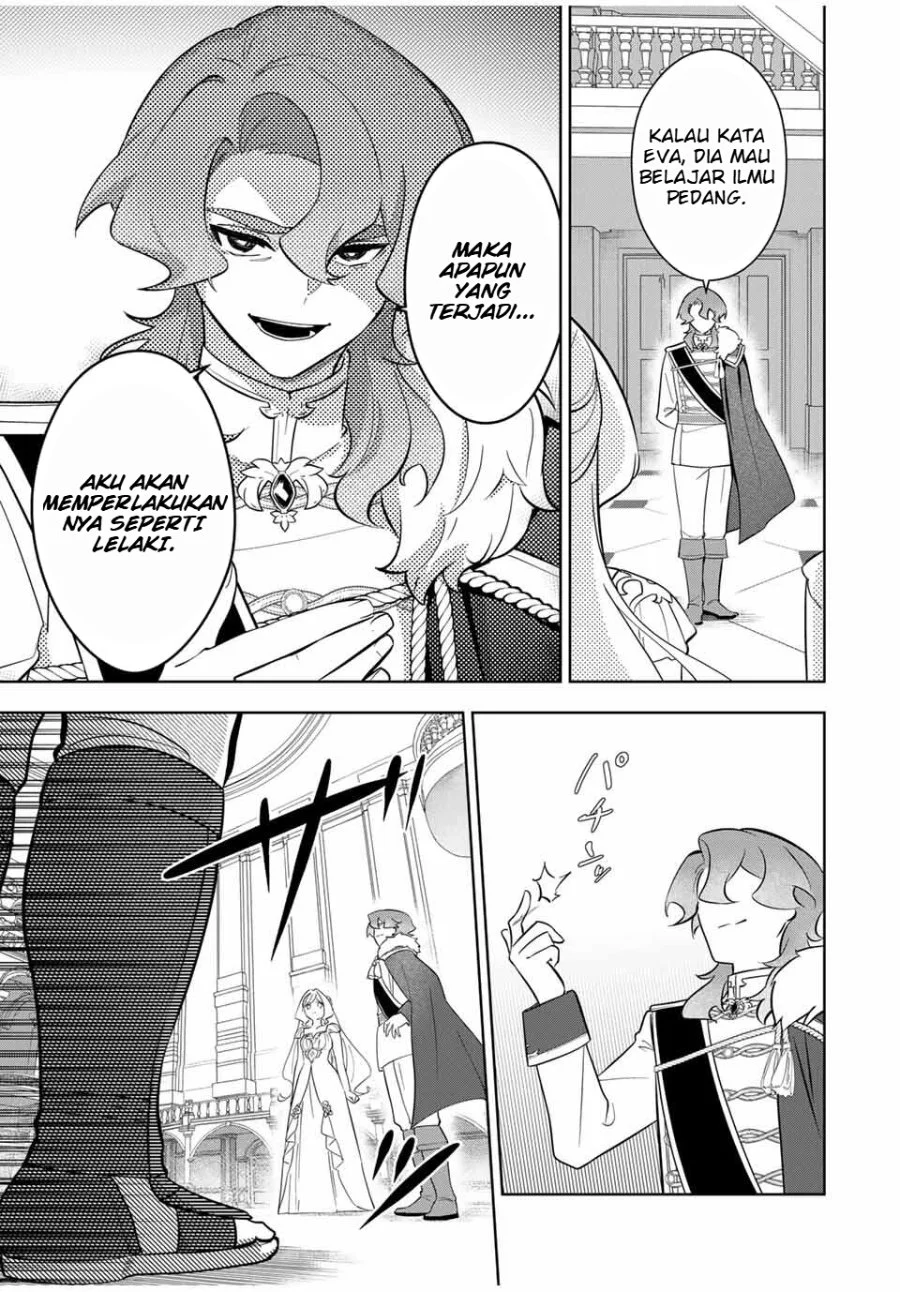 Koujo Tensei: Densetsu no Dai Madoushi (♂), Hime Kishi to Narite Densetsu no Reijou Kishidan o Tsukuri Musou Suru Chapter 4 Gambar 9