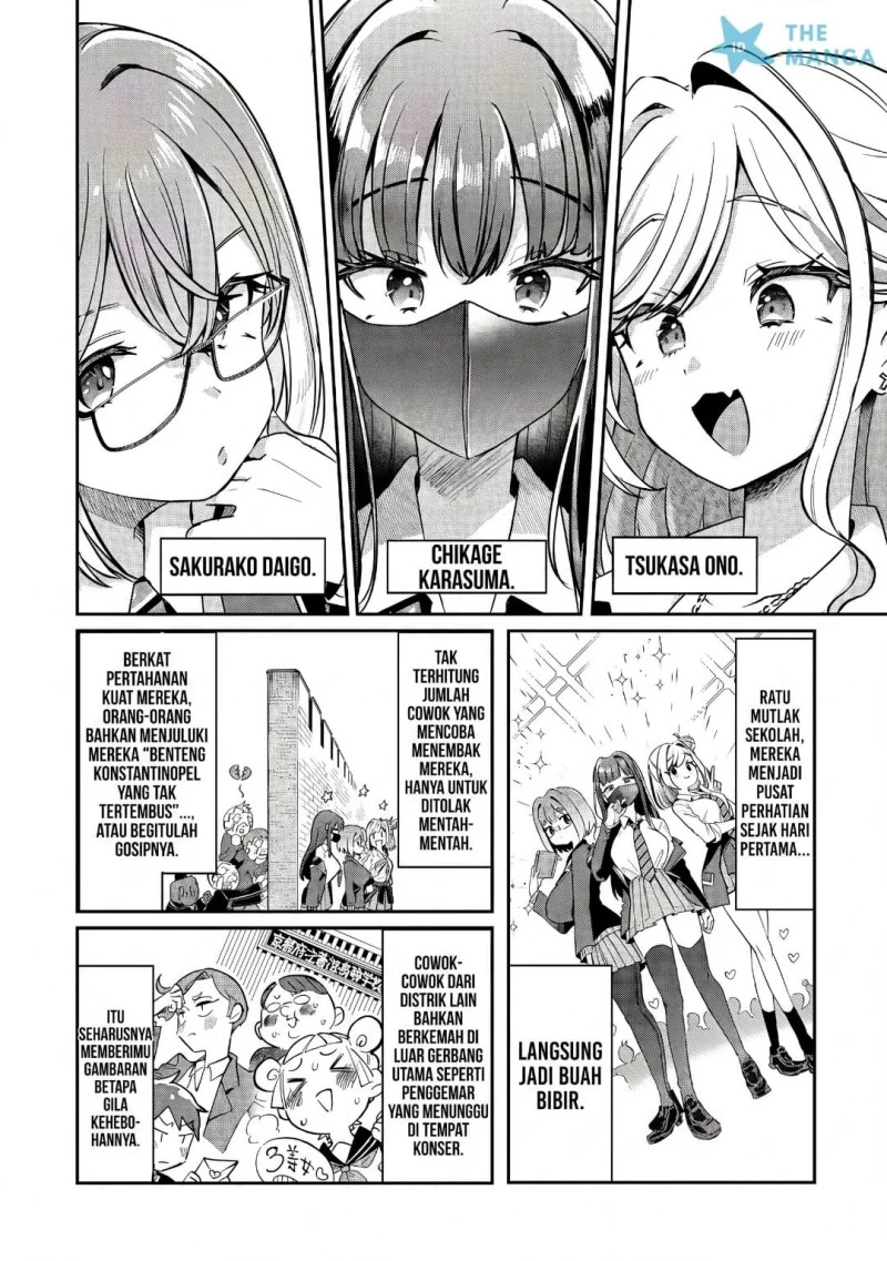 Kounai Sandai Bijo No Himo Shite Chapter 1 Gambar 18