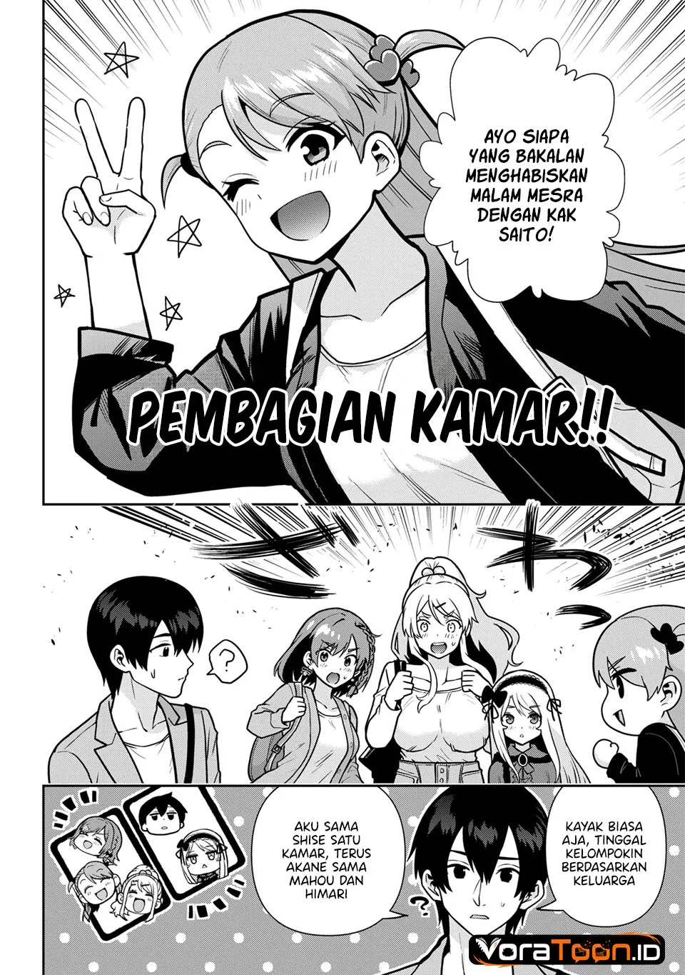 Kurasu no Daikirai na Joshi to Kekkon Suru Koto ni Natta Chapter 55 Gambar 15