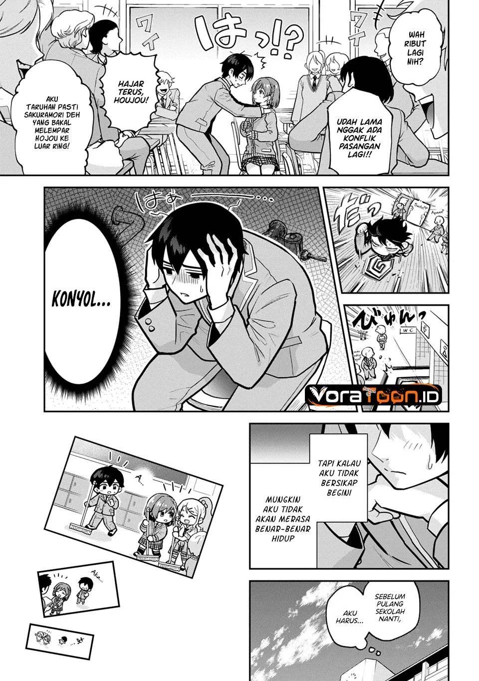 Kurasu no Daikirai na Joshi to Kekkon Suru Koto ni Natta Chapter 56 Gambar 12