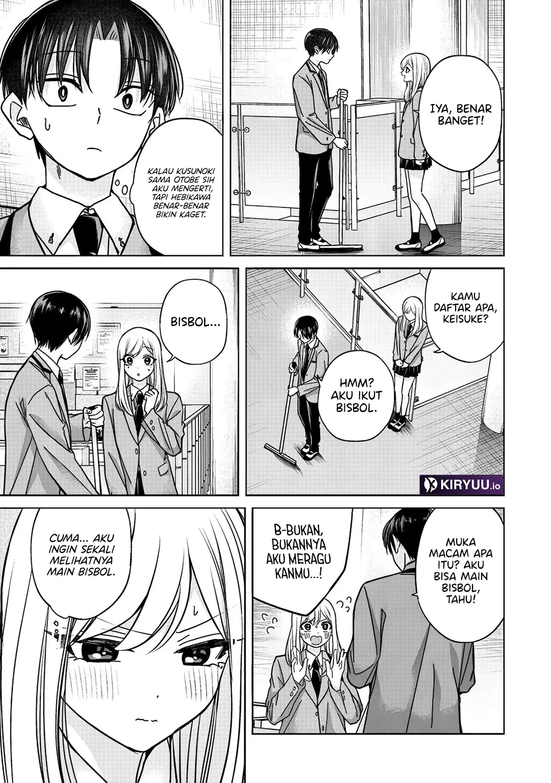 Kusunoki-san wa Koukou Debut ni Shippai shite Iru Chapter 57 Gambar 12