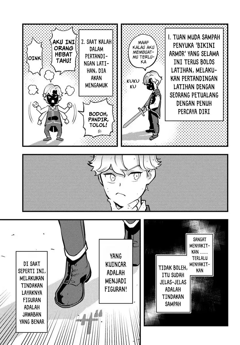 Kuzulesse Oblige - 18-kin Game Sekai no Kuzu Akuyaku ni Tensei Shiteshimatta Ore wa, Gensaku Chishiki no Chikara de Doushite mo Mob Jinsei wo Tsukami Toritai Chapter 4 Gambar 13