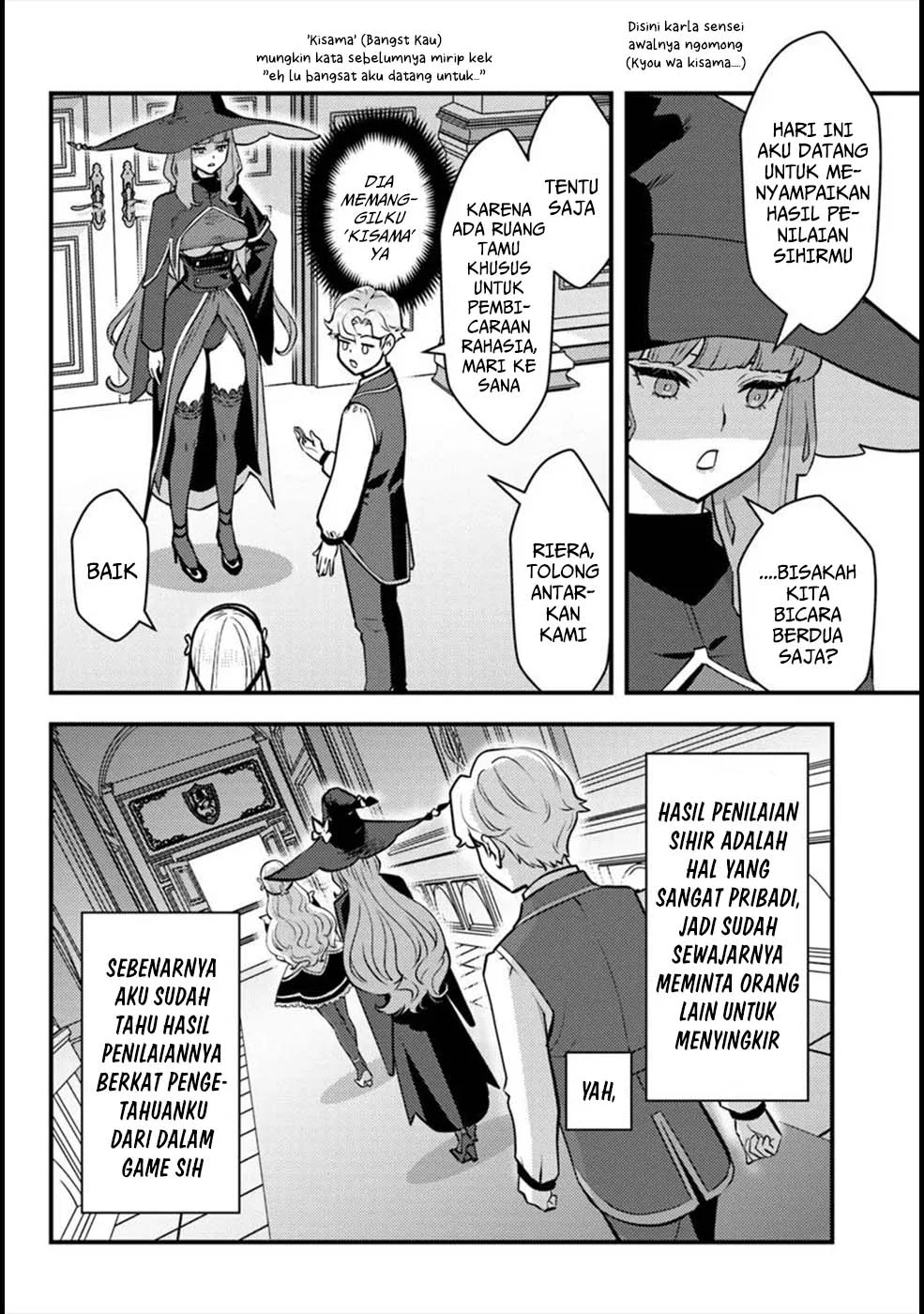 Kuzulesse Oblige - 18-kin Game Sekai no Kuzu Akuyaku ni Tensei Shiteshimatta Ore wa, Gensaku Chishiki no Chikara de Doushite mo Mob Jinsei wo Tsukami Toritai Chapter 5 Gambar 13