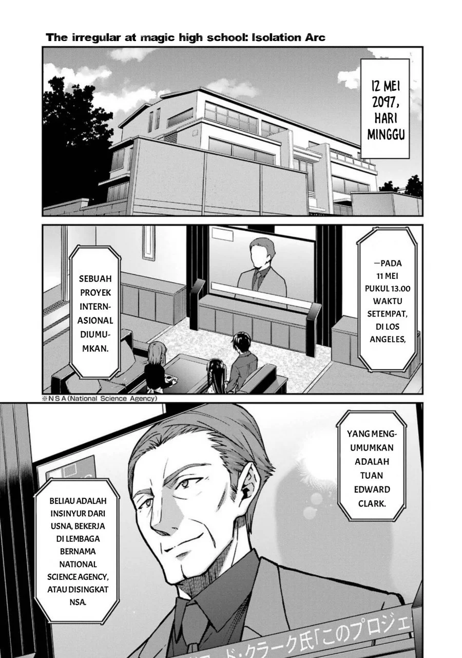 Mahouka Koukou no Rettouse Koritsu-hen Chapter 3 - Halaman 11